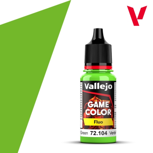 Game Color Fluo. green 18 ml 72104 (GP1ltr=166,66€)